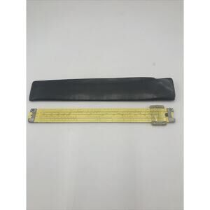 Pickett All Metal Slide Rule - #N902-ES With Case